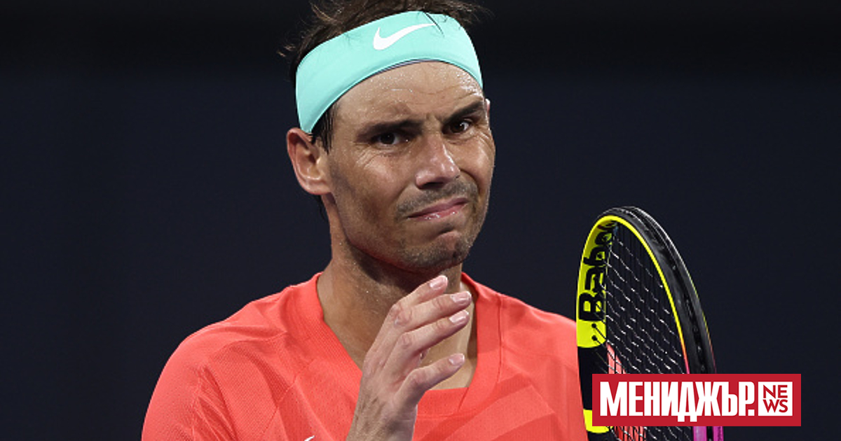 Носителят на 22 титли от Големия шлем Рафаел Надал определи