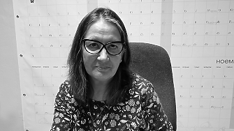 Анна Монова дългогодишен директор на Театър 199 Валентин Стойчев е