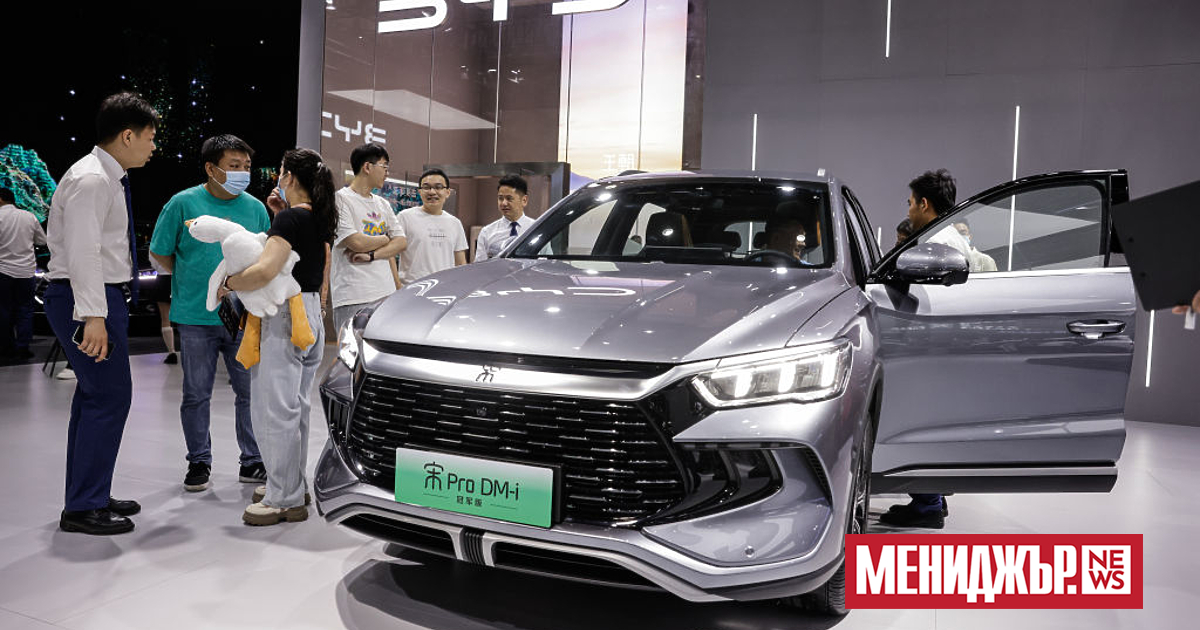 За първи път в Китай превозните средства с нова енергия