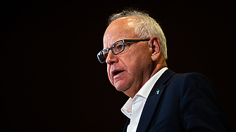 Тим Уолц е изборът на Камала Харис за вицепрезидент въпреки