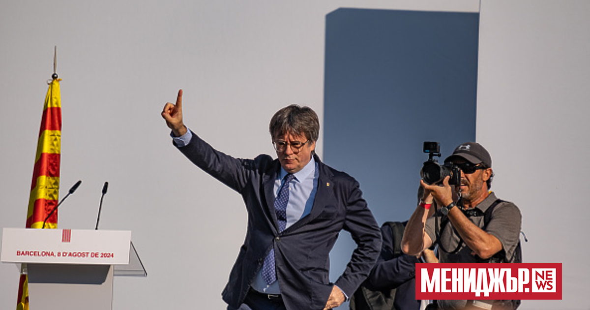 След седем години в доброволно изгнание в Белгия лидерът на