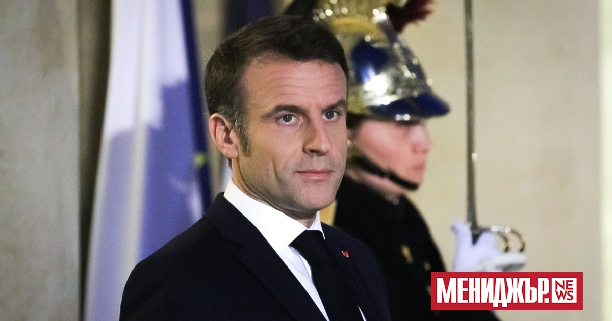 Президентът Еманюел Макрон се срещна с леви лидери в петък,