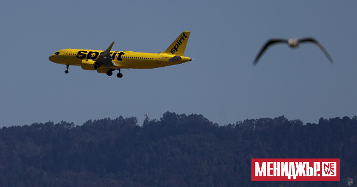 Spirit Airlines подаде молба за  защита от фалит, след като