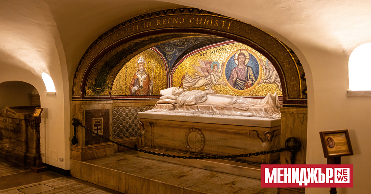 Гробът на Свети Петър ще бъде излъчван на живо, след