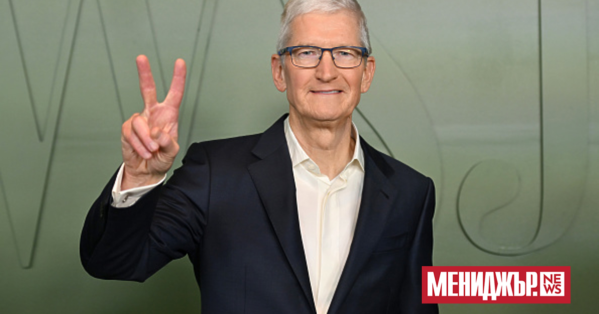 Главният изпълнителен директор на Apple Тим Кук ще напусне поста