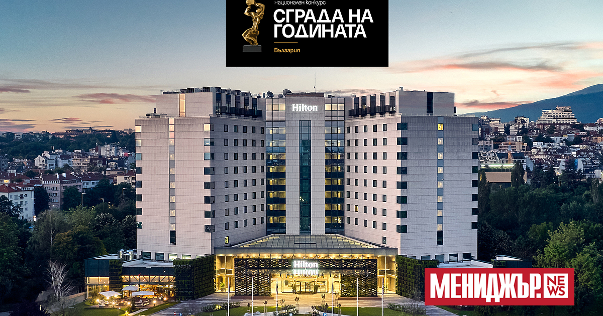 Петзвездният хотел триумфира като най-добър градски хотел в България е