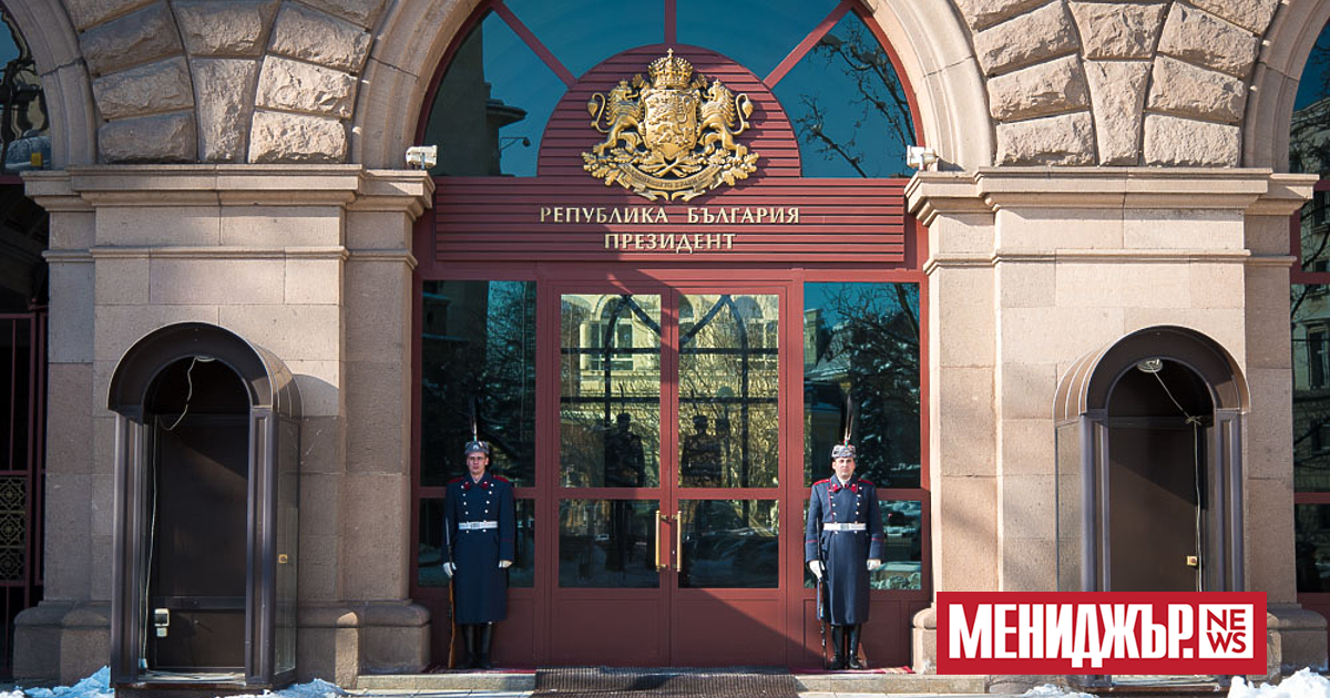 Президентът Румен Радев започва консултации с представители на парламентарните групи