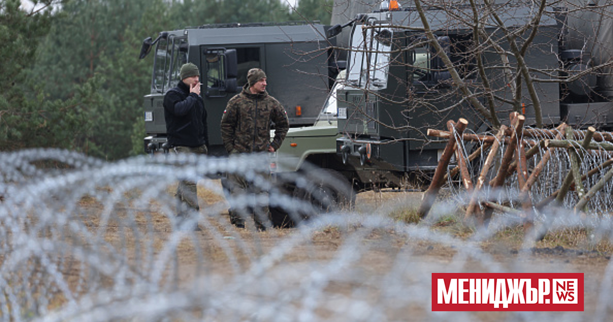Укрепването на граничната ограда на полско-беларуската граница ще приключи до