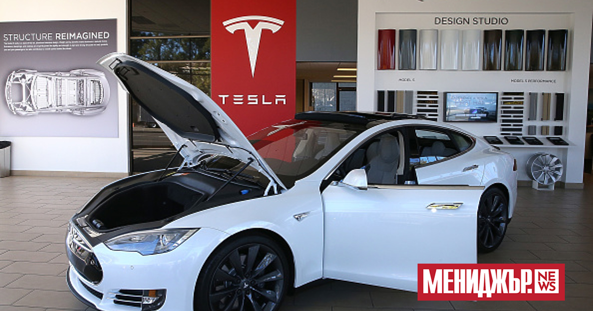 Годишните доставки на Tesla спаднаха за първи път през 2024
