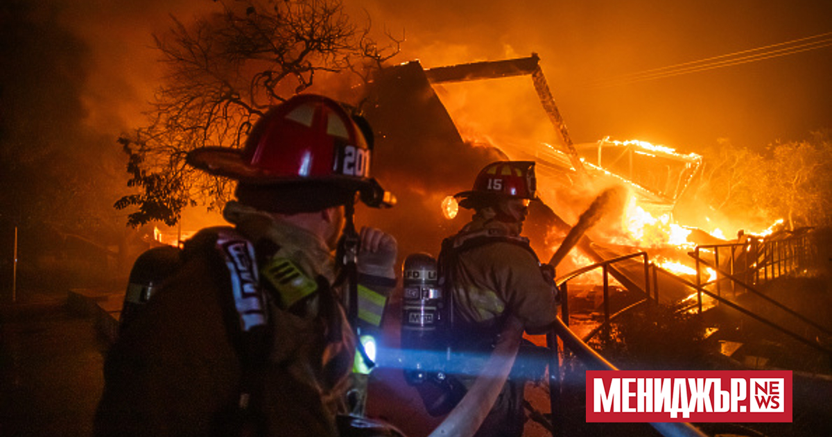 Шестнадесет са вече жертвите на пожарите в Лос Анджелис, предадоха