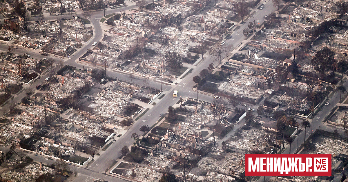 Опустошителните пожари в района на Лос Анджелис може ще окажат