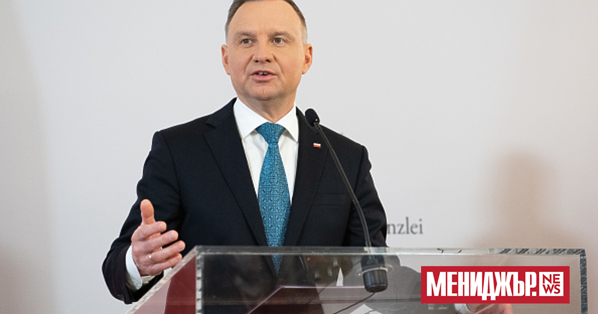 Полският президент Анджей Дуда каза, че пенсията му ще бъде