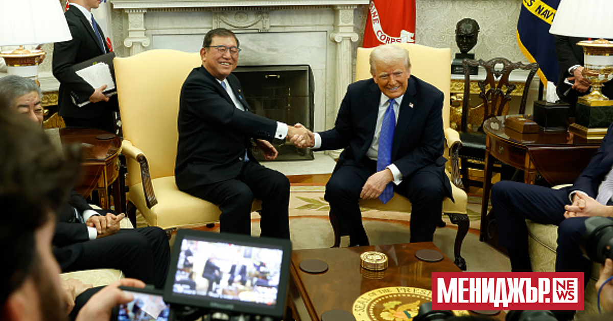 Японският премиер Шигеру Ишиба е подарил на президента на САЩ