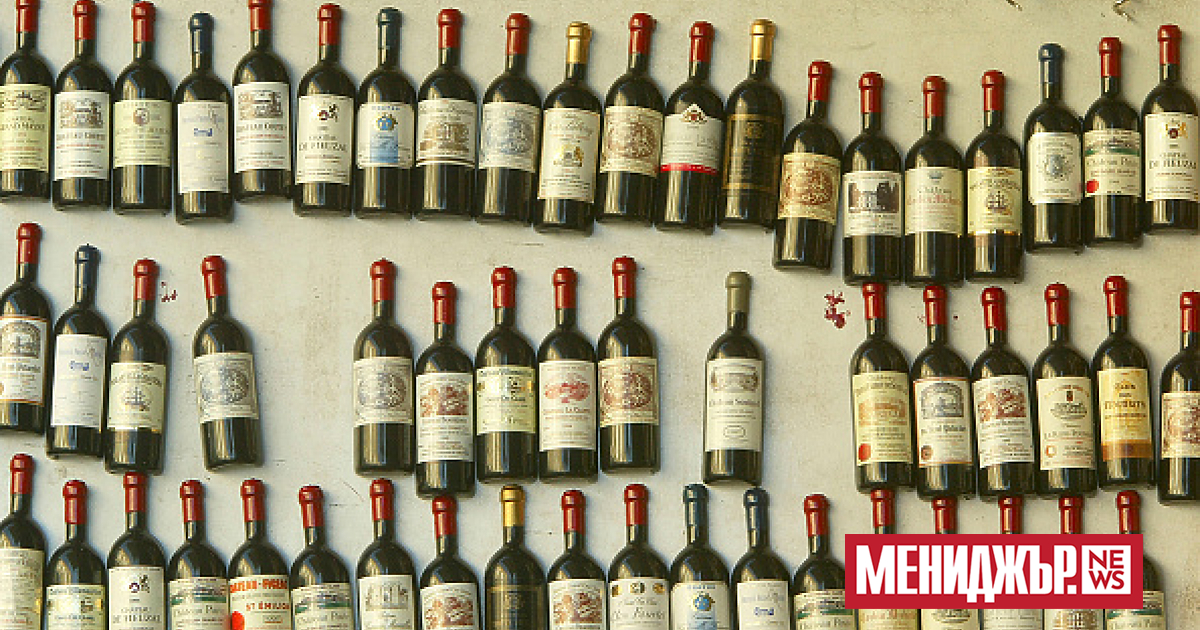 Обемът на виното, произведено в Бордо през 2024 г., е