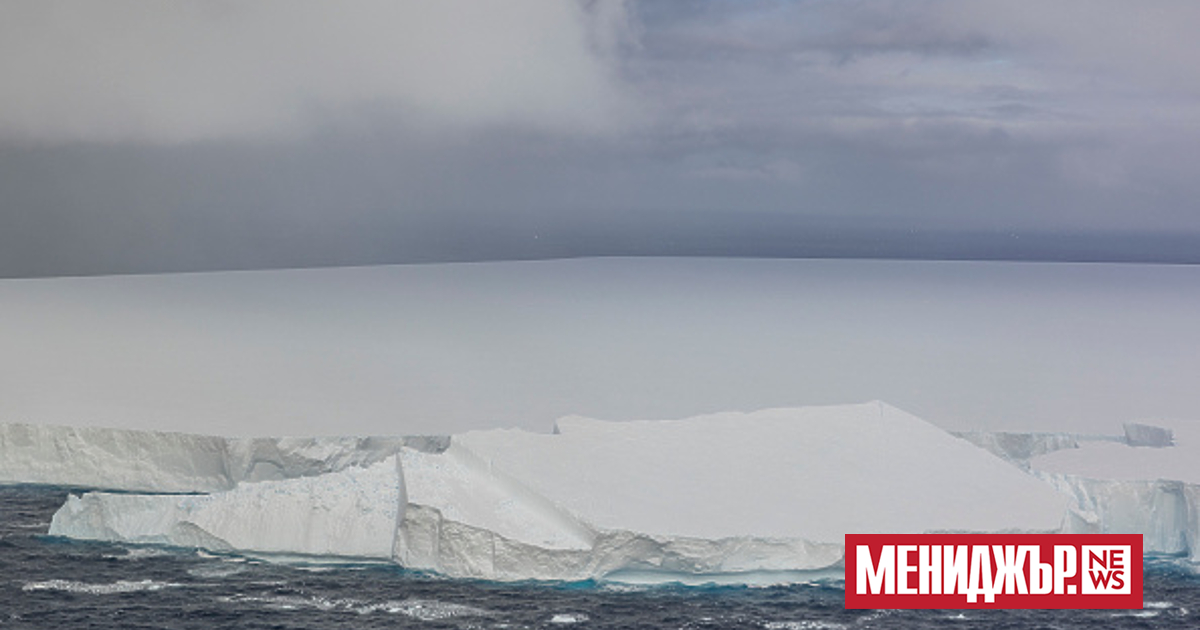 Най-големият айсберг в света спря на малко над 70 км от