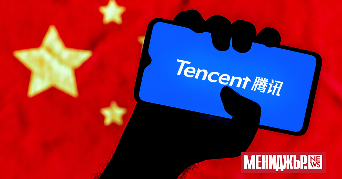 Китайският технологичен гигант Tencent пусна нов ИИ модел, който според него