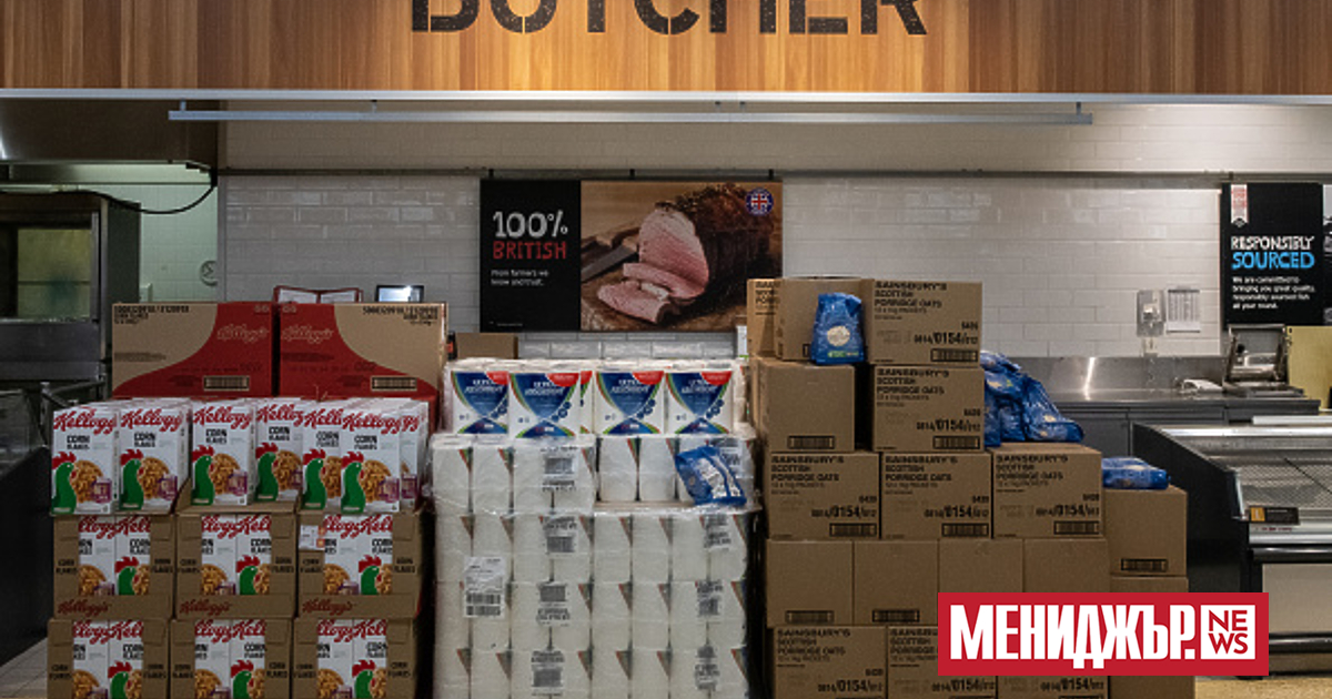 Британският износ на храни и напитки за ЕС е спаднал