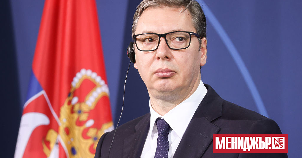 Сръбският президент Александър Вучич направи изявление пред обществеността късно снощи,