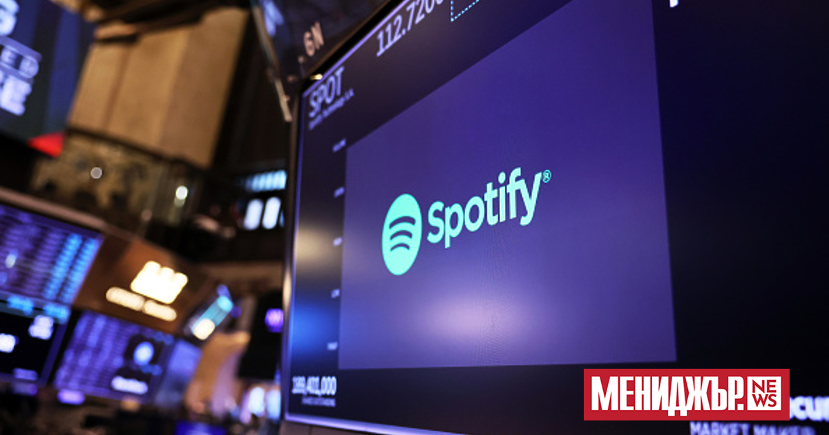 Услугата за стрийминг Spotify заяви, че ще изплати над 10