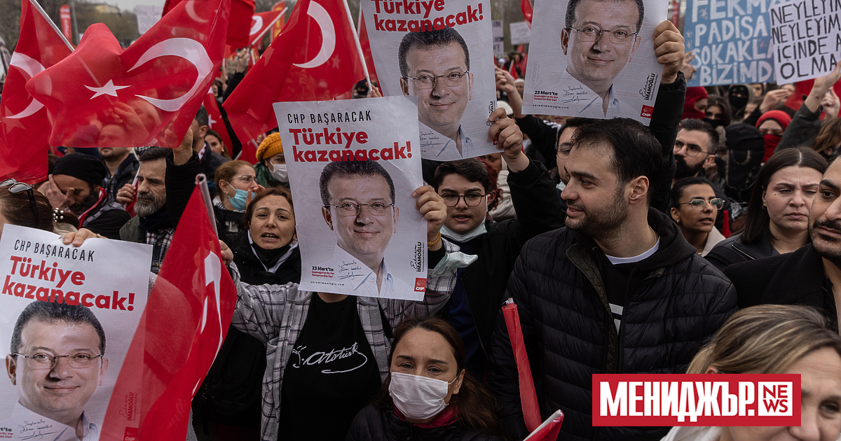 Арестът на кмета на Истанбул Екрем Имамоглу и на много