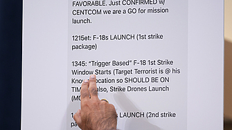 Американският президент Доналд Тръмп определи скандала с чат на висши