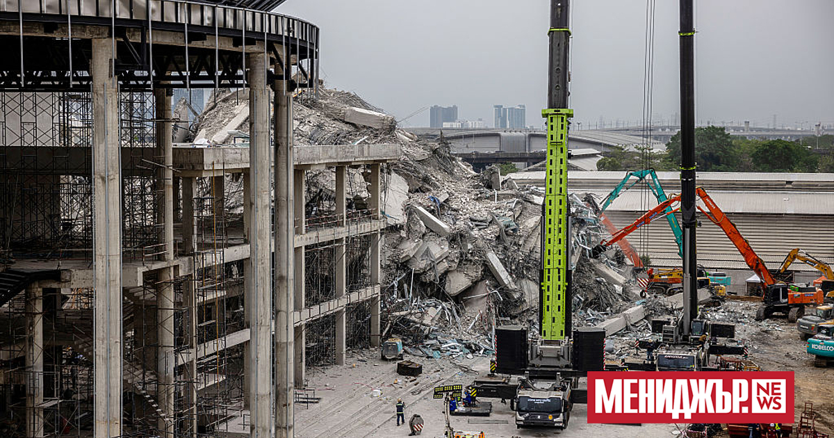 Броят на загиналите при разрушителното земетресение в Мианмар нарасна до