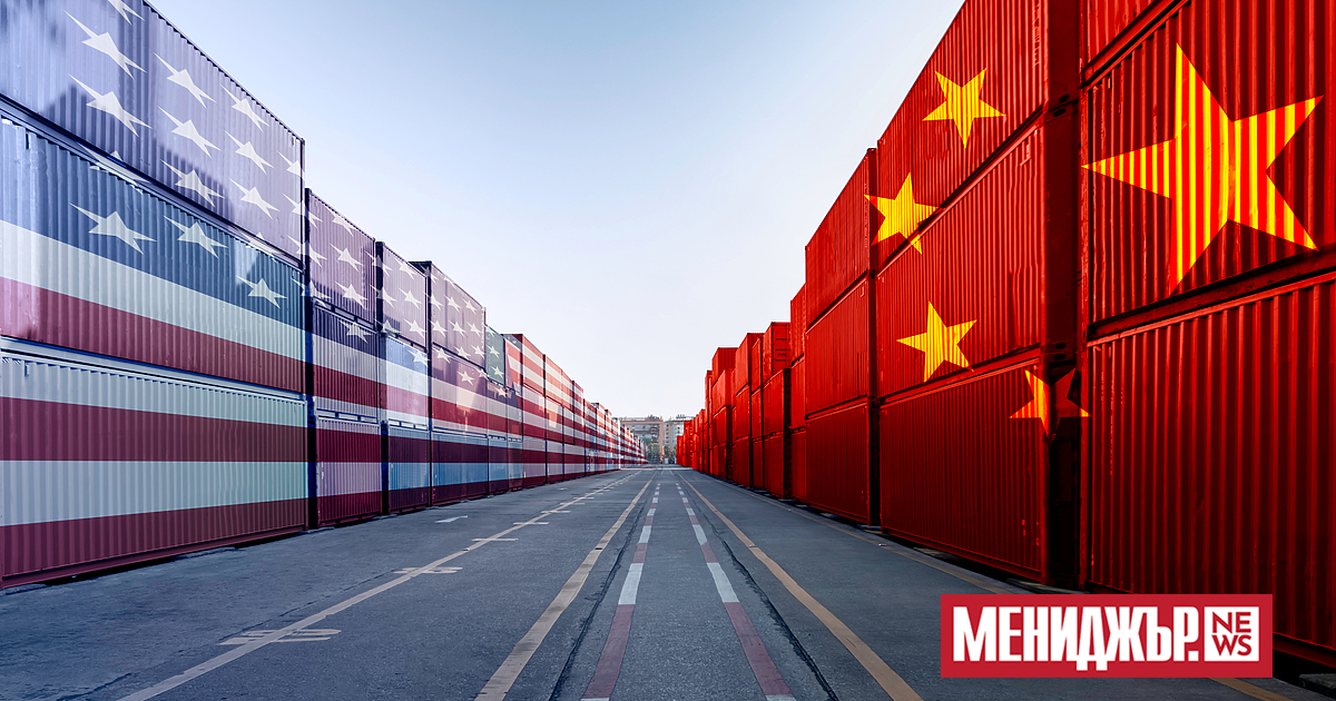 Китай обяви допълнителни мита от 34% върху американски стоки в петък в