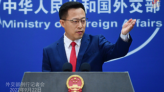 Китайското външно министерство заяви днес че Пекин ще предприеме решителни
