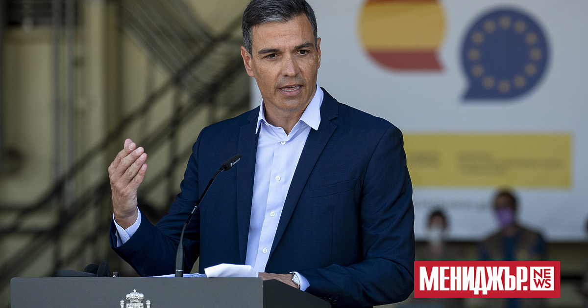 Премиерът на Испания Педро Санчес заяви, че страната ще увеличи