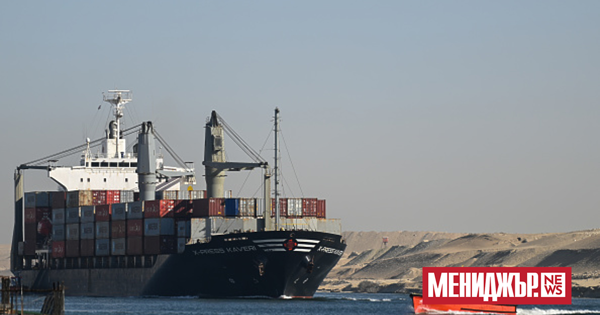 Президентът на САЩ Доналд Тръмп, в разговор с египетския си