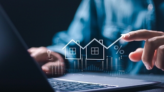 Средният лихвен процент по новоотпуснатите ипотечни кредити в лева към