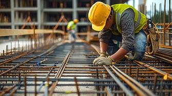 През първото тримесечие на 2025 г българският строителен сектор отчита