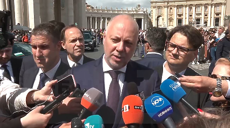 Желязков след аудиенция при папа Лъв XIV: Говорихме по темите, свързани с вярата