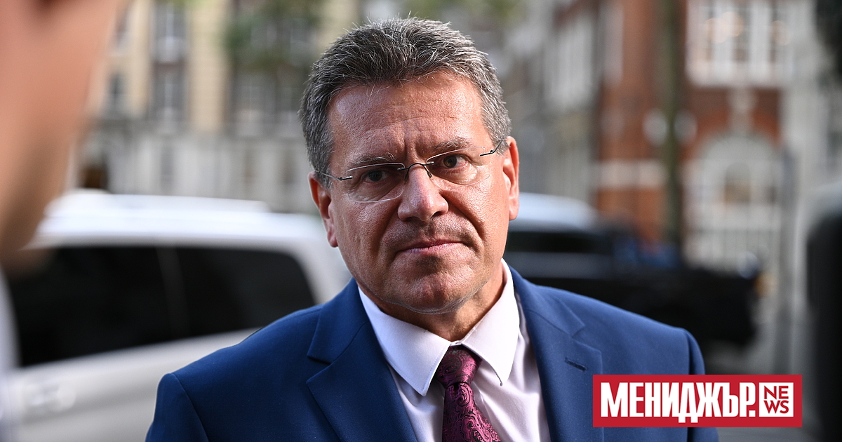 Комисарят на ЕС по търговията Марош Шефчович заяви, че 27-членният