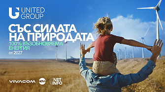 United Group e най-зелената компания в България в сектор телекомуникации