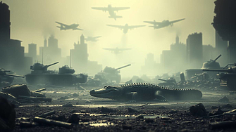 Годината е 1943 а над столицата на хитлеристка Германия вече