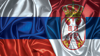 Сръбският министър на спорта Зоран Гаич и руският министър на