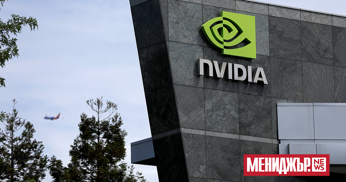 Акциите на Nvidia достигнаха рекордно високо ниво в сряда, а