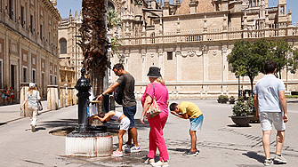 Първата за лятото гореща вълна в Испания счупи исторически рекорд