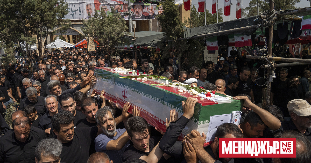 В Иран се проведе държавно погребение за около 60 души,