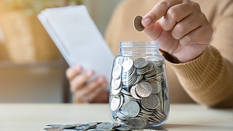 Спестяванията на домакинствата в еврозоната представени като съотношение от брутния