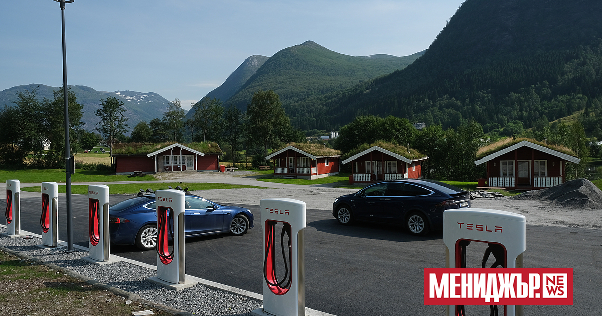 Tesla продължава да намира успех в Норвегия, контрастирайки на тенденцията