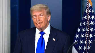 Американският президент Доналд Тръмп за първи път след връщането си