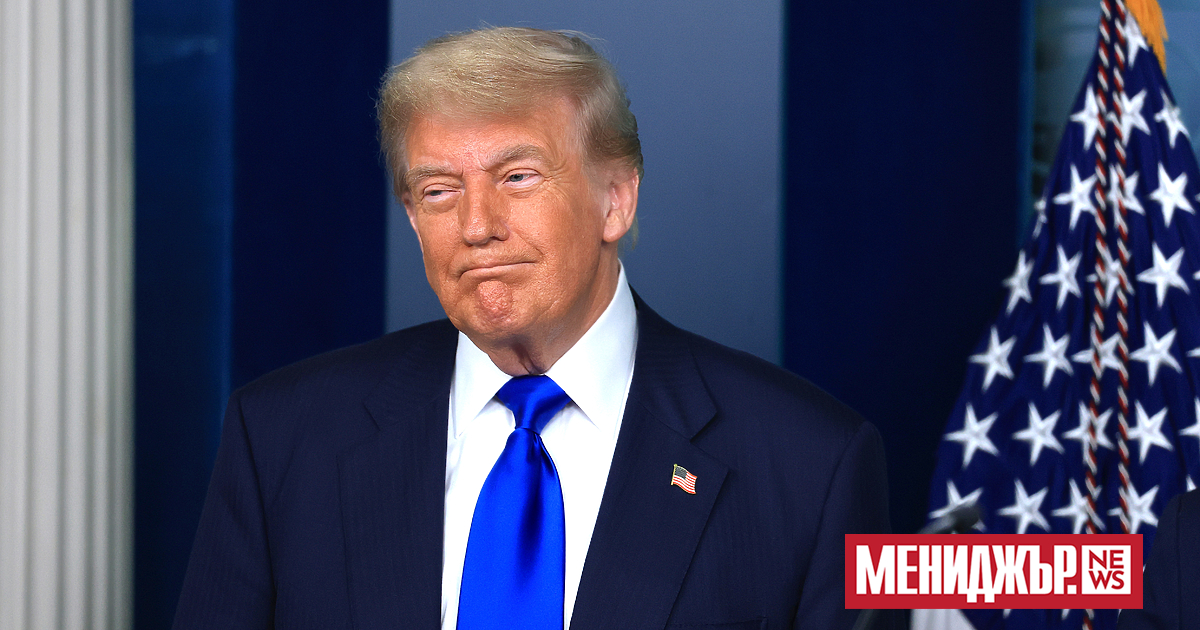 Американският президент Доналд Тръмп за първи път след връщането си