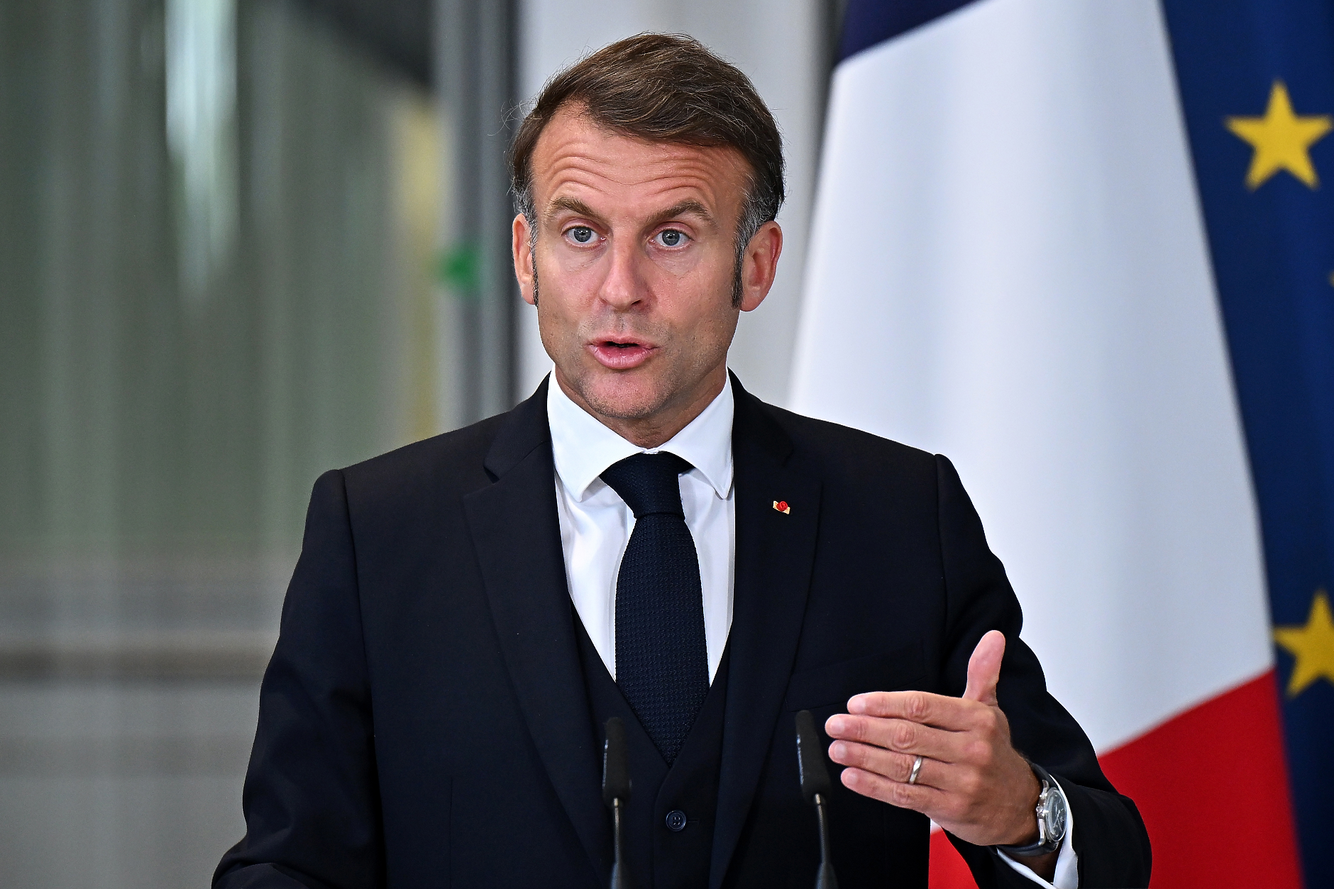 Макрон: Свободата в Европа е изправена пред най-голямата заплаха от Втората световна война насам