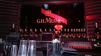 Производителят на шампанско G H Mumm обяви че успешно е