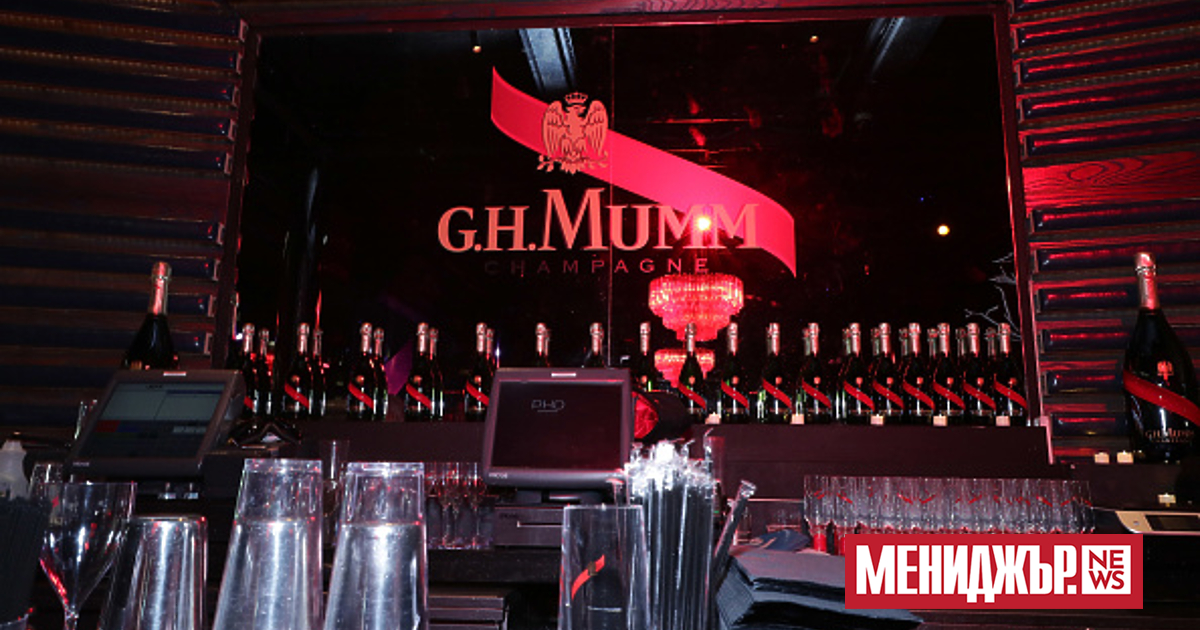 Производителят на шампанско G. H. Mumm обяви, че успешно е