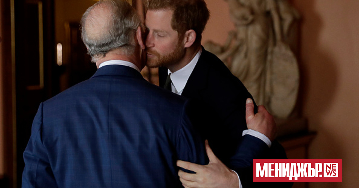 Помощници на краля на Великобритания Чарлз III и принц Хари