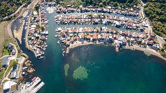 Рибарското селище Ченгене скеле край Бургас и терена на бившето