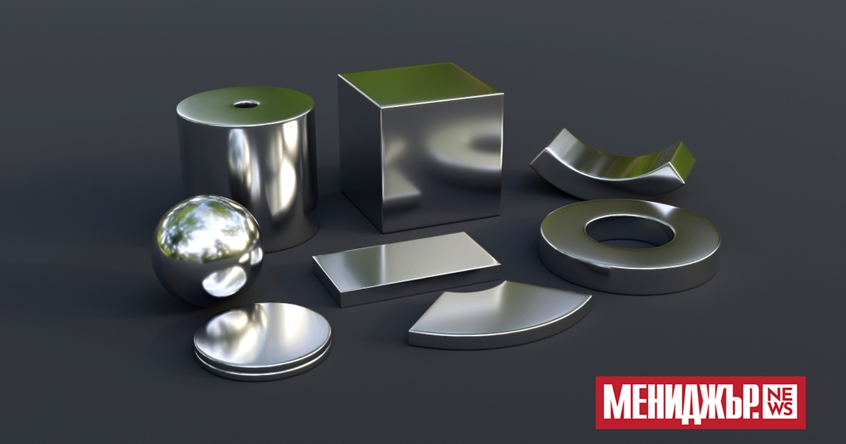 Износът на редкоземни магнити от Китай за САЩ през юни